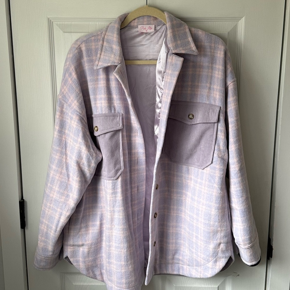 Pink Lily x Krista Horton shacket